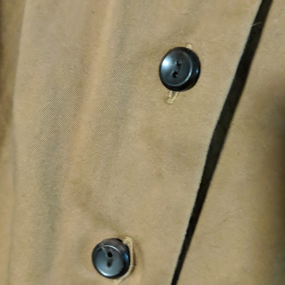 Vintage khaki skirt - Picture 2 of 6